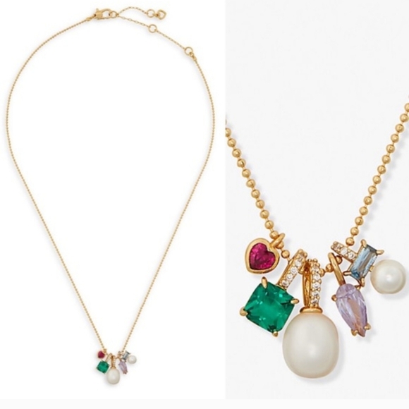 kate spade Jewelry - Kate Spade New York Little Gem Charm Pendant Necklace